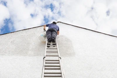 Peinture extérieure à Évron — façades et ravalement